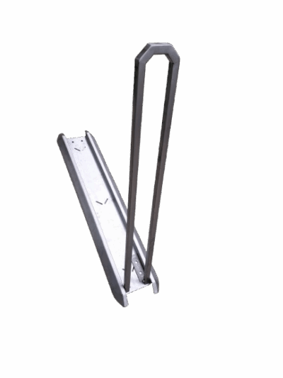 Suport din inox pentru spalare bicicleta - imagine 1