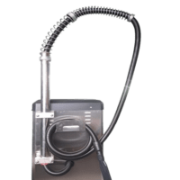 Brat aspirator din inox cu arc
