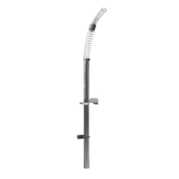Brat aspirator din inox cu prindere in podea
