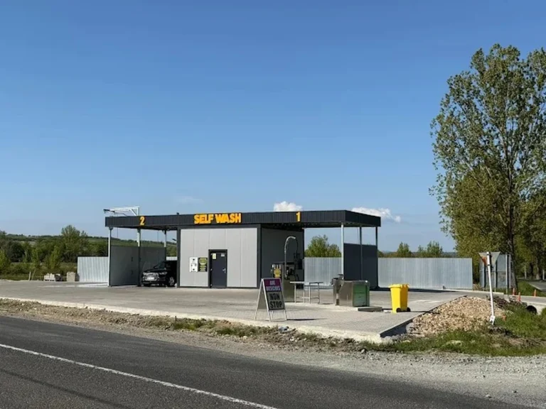 Spalatorie self-service realizata de EcoAutoFin in Dumbravita, Maramures