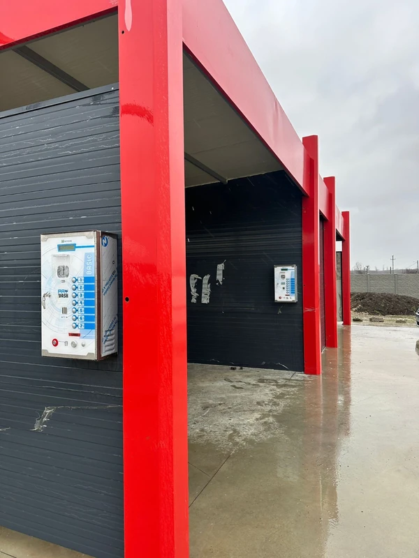 Spalatorie self-service realizata de EcoAutoFin in Saveni, Ialomita